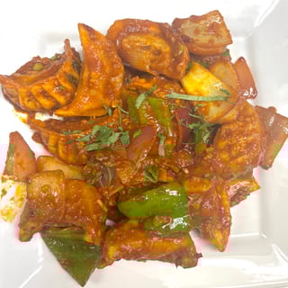 Vegetable Momo Chili