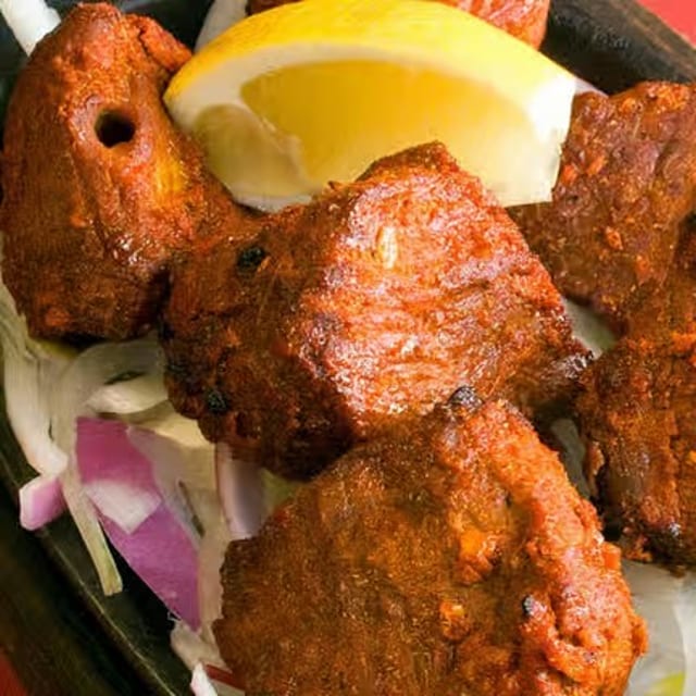 Lamb Boti Kabob.