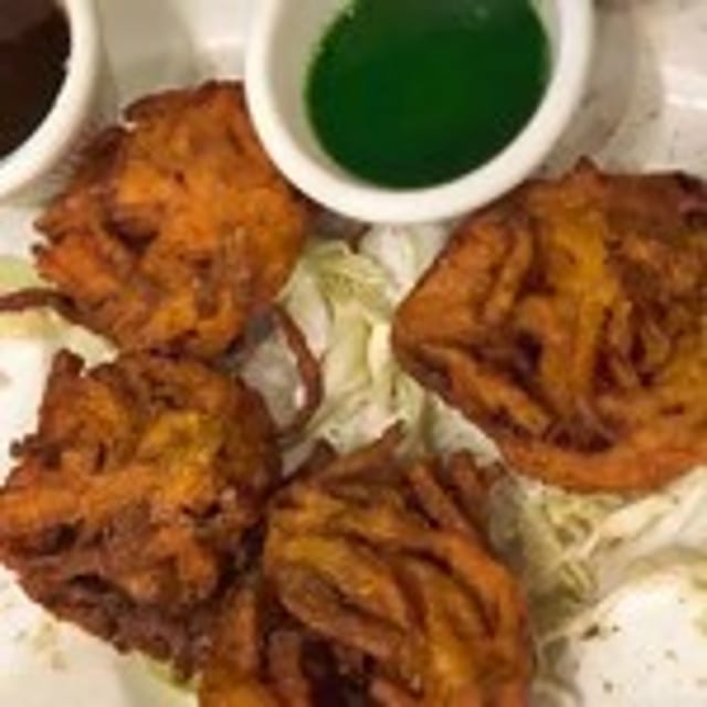 Onion Pakora.