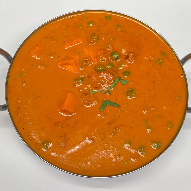 Mattar Paneer.