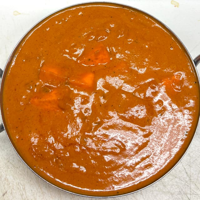 Paneer Tikka Masala.